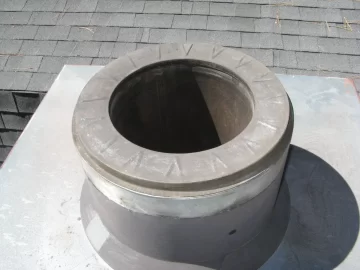 [Hearth.com] Factory Insulated Chimney Pipe on ZC Fireplace