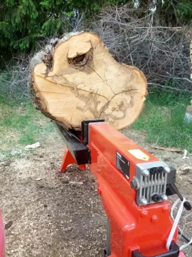 [Hearth.com] Electric log splitter I now have!