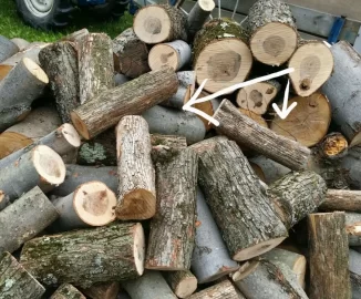 [Hearth.com] What percentage of your wood is split vs. whole logs?