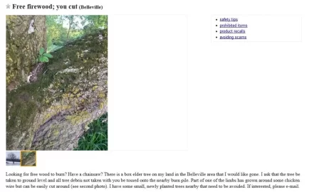 [Hearth.com] Craigslist laugh of the day.....