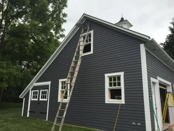 [Hearth.com] Mounting wall light on clapboard siding