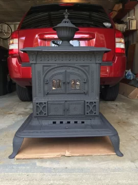 [Hearth.com] Shear Brilliant No. 5 parlor stove