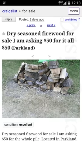 [Hearth.com] Craigslist laugh of the day.....