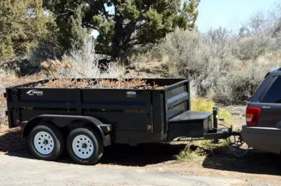 [Hearth.com] Hydraulic dump trailer