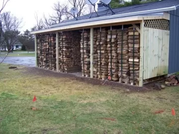 [Hearth.com] Todd's New Wood Shed