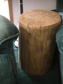 [Hearth.com] Making end tables out of logs :)