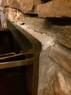 [Hearth.com] Deep lintel - Wood insert options