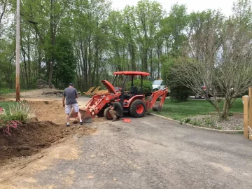 [Hearth.com] Paving the driveway and the woodshed