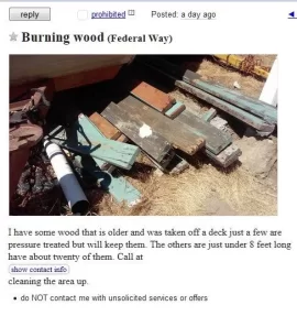 [Hearth.com] Craigslist laugh of the day.....