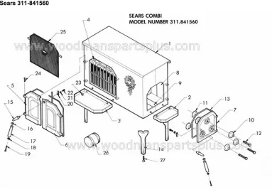 [Hearth.com] Sears & Roebuck Combination Fireplace/Airtight Wood Heater