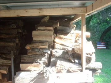 [Hearth.com] Wood Shed Build on the cheap