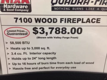 [Hearth.com] Questions for Quadrafire 7100 oweners