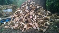 Split a bit of wood at the weekend....