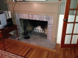 options for woodstove in dual fireplace