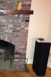 options for woodstove in dual fireplace