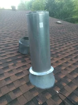 [Hearth.com] Chimney Removal for new englander 17-VL install