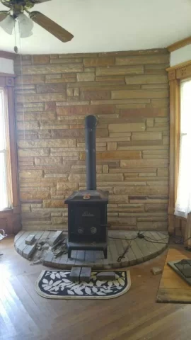 [Hearth.com] Hearth removal and DIY hearth pad (w/ pics)