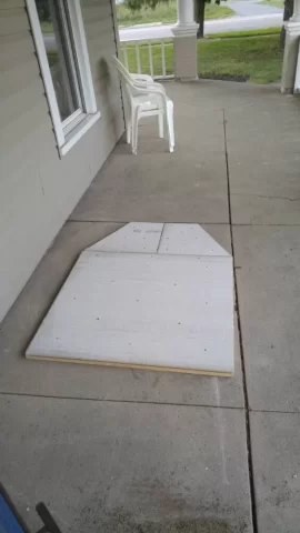 [Hearth.com] Hearth removal and DIY hearth pad (w/ pics)