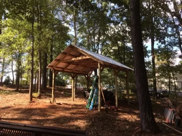 [Hearth.com] Wood shed is done!