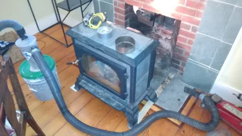 [Hearth.com] Sweep a Hearth Mount Stove