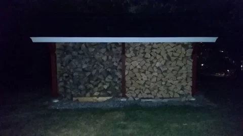 [Hearth.com] Shed is full for winter....4 cords....half and half