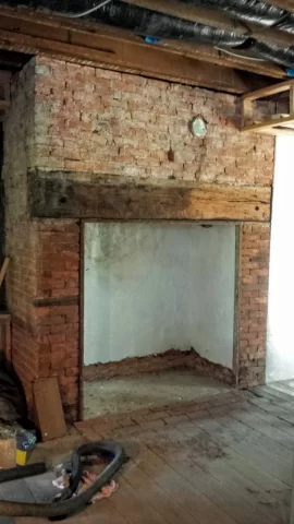 [Hearth.com] New Stove in Old Walk-In Fireplace - Please help!