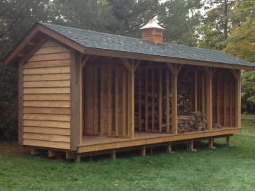 [Hearth.com] Firewood shed, my summer Project. "Woodstock"