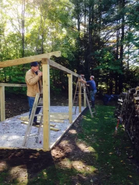 [Hearth.com] Started new wood shed