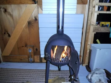 [Hearth.com] Propane tank wood stove