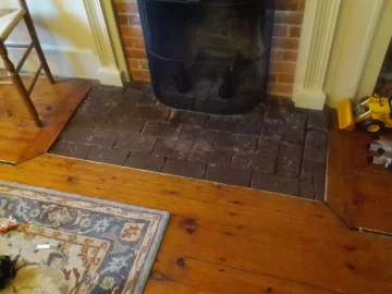 [Hearth.com] post your pictures of wood flooring next to hearth