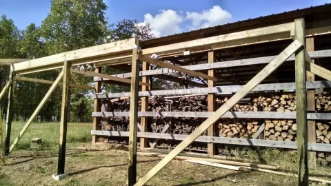 [Hearth.com] Pics of my wood shed