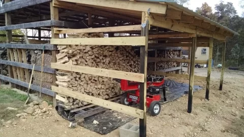 [Hearth.com] Pics of my wood shed