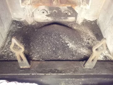 [Hearth.com] Cleaned my wood stove liner for the first time the other day.