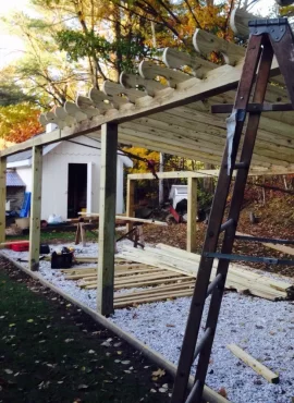 [Hearth.com] Started new wood shed