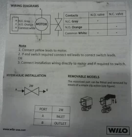 [Hearth.com] Wiring a Wilo 3 wire zone valve