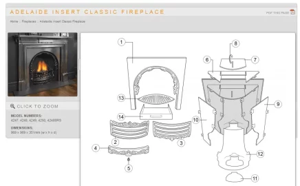 [Hearth.com] Installing a Stovax classic cast iron solid fuel fireplace