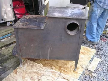 [Hearth.com] Converting rear vented Mama Bear to top vent