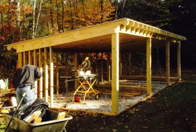 [Hearth.com] Started new wood shed