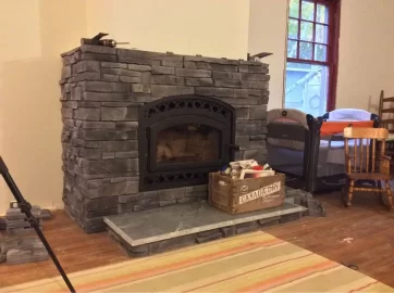 [Hearth.com] 120+ year old Reno. Astria Montecito fireplace installed.