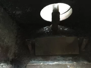 [Hearth.com] Strange 1" pipe coming up into stovepipe