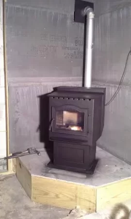 [Hearth.com] Old P61A, New install, First fire