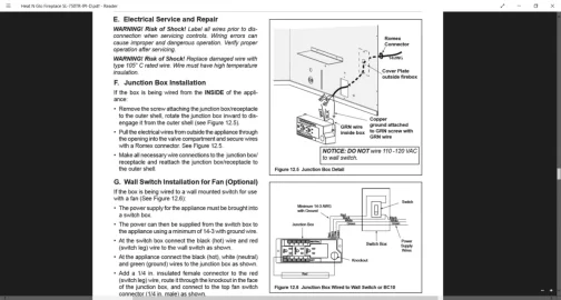 [Hearth.com] direct vent gas fire place - blower connection