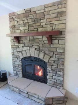 [Hearth.com] installation of our new heat n glo northstar fireplace - with pics