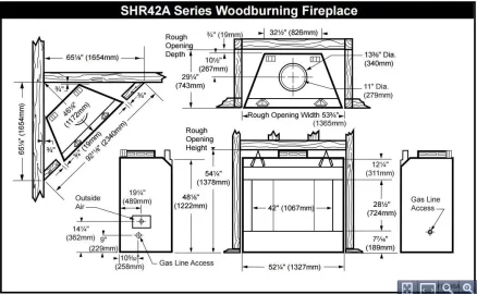 [Hearth.com] Wood Insert in a Majestic ZC