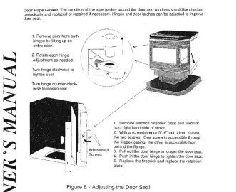 [Hearth.com] Whitfield Advantage ii-t, Door Latch Adjustment?