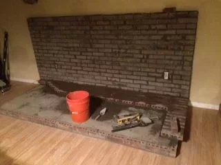 [Hearth.com] New brick hearth with old Lopi wood stove