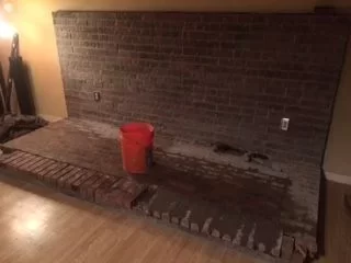 [Hearth.com] New brick hearth with old Lopi wood stove