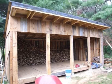 [Hearth.com] Building a wood shed....quick question