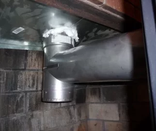 [Hearth.com] Chimney liner install - done!