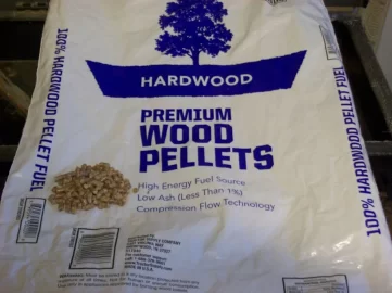 [Hearth.com] Need help identifying TSC brand pellet.  White bag Blue Lettering, Searched and couln't find.